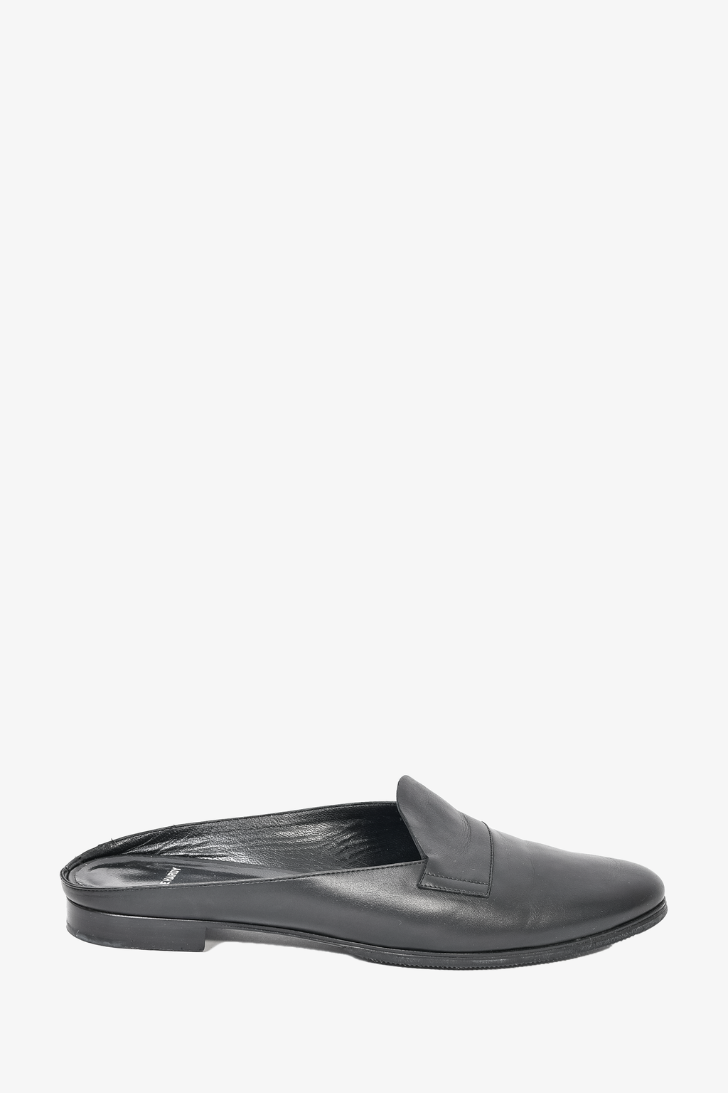 Pierre Hardy Black Leather 'Jacno' Mules sz 39.5