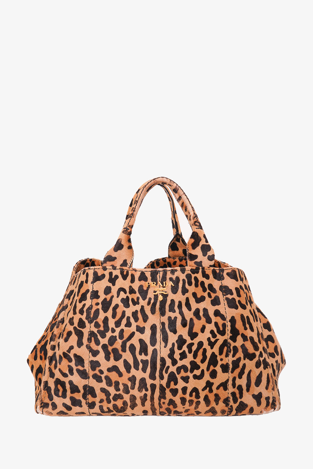 Prada Leopard Print Cavallino Calf Hair Large Tote Bag – Mine & Yours