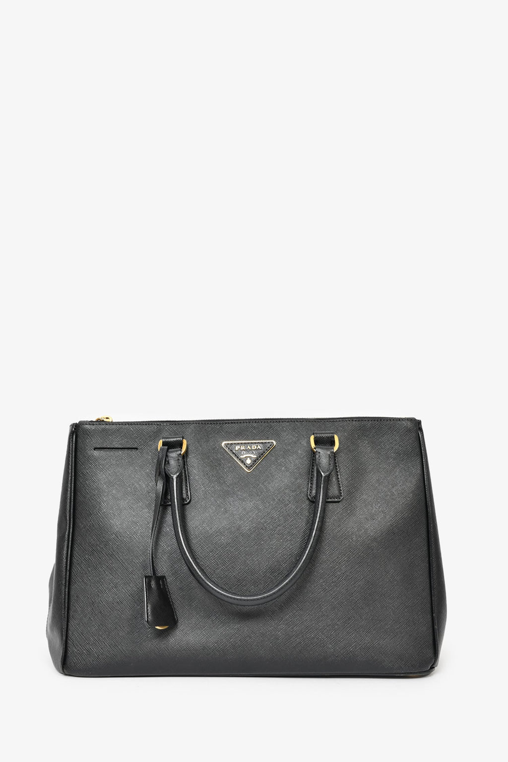 Prada, Bags, Prada Saffiano Lux Large Tote Black