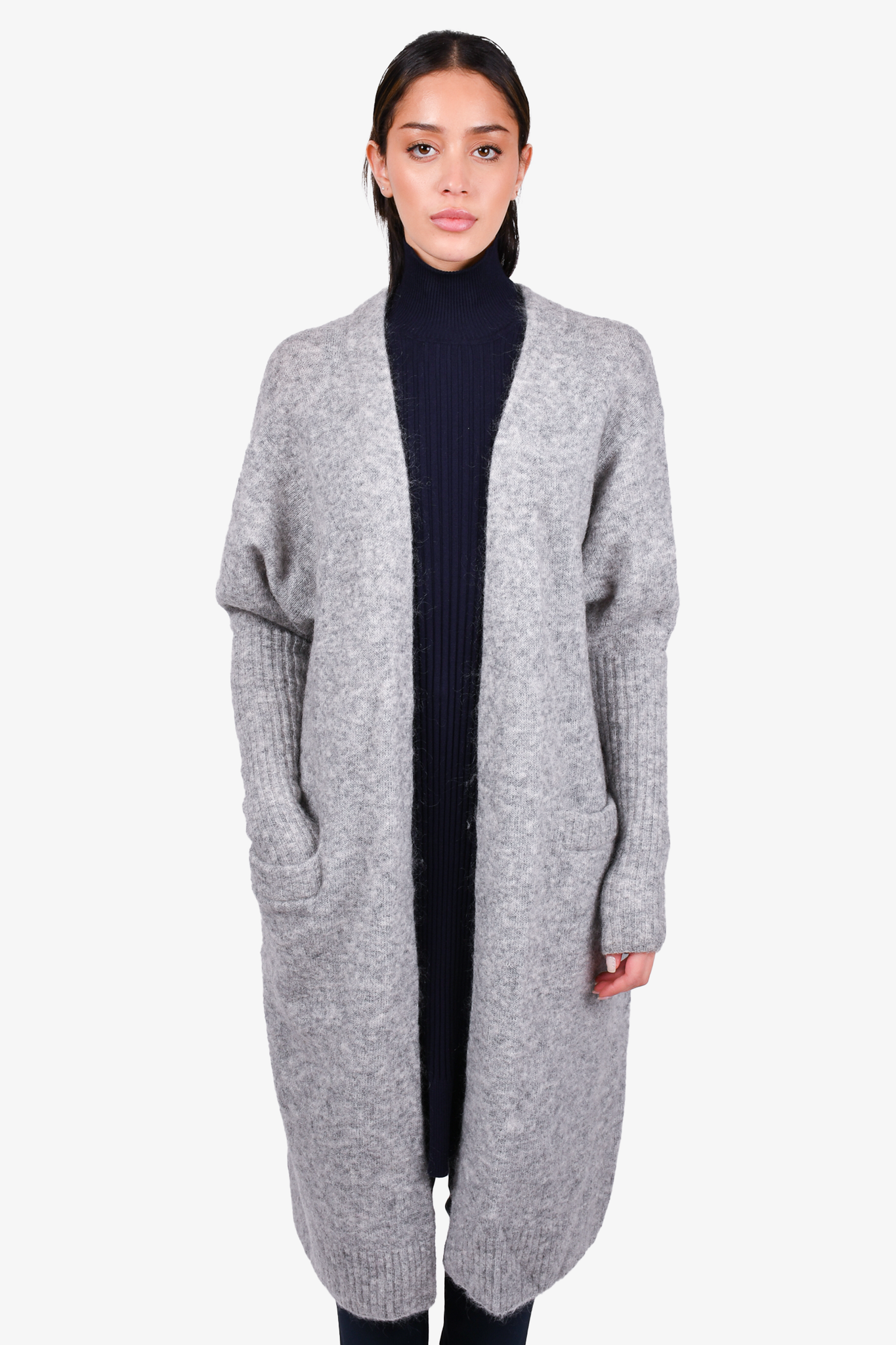 Acne Studios // Dark Grey Raya SH Mohair Cardigan – VSP Consignment