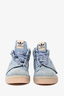 Adidas x Jeremy Scott Blue Denim Wing Sneakers Size 9.5 Mens