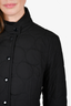 Akris Black Quilted Light Jacket Size 4