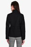 Akris Black Quilted Light Jacket Size 4