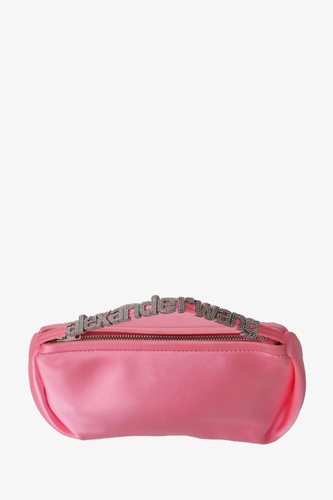 Alexander wang pink satin bag hot sale