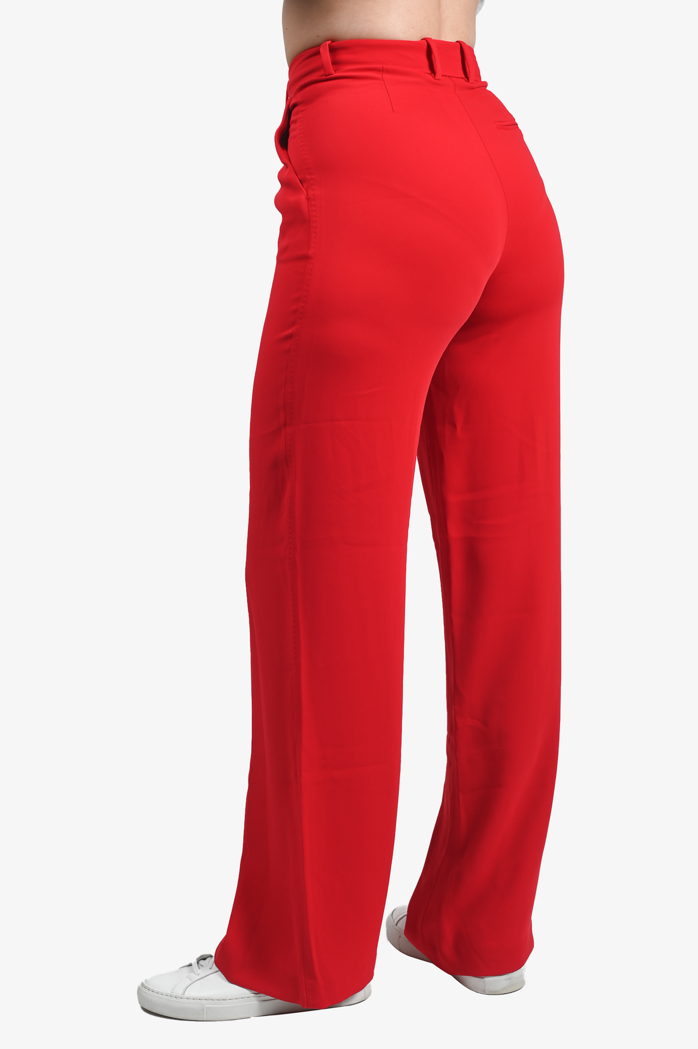 Babaton Red Pleated Trousers Size 0 – Mine & Yours