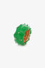 Bottega Veneta Green Cactus Ring