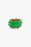 Bottega Veneta Green Cactus Ring