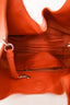 Bottega Veneta Orange Campana Leather Tote Bag