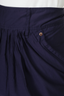 Brunello Cucinelli Navy Cotton/Silk Midi Skirt Size 4