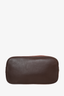 Bvlgari Brown Canvas Logo Print Shoulder Bag