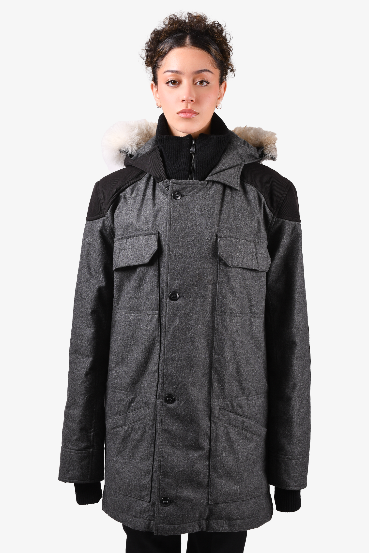 Canada Goose X Loro Piana Light Grey