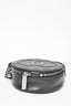 Pre-loved Chanel™ 2003/2004 Black Leather Round CC Shoulder Bag