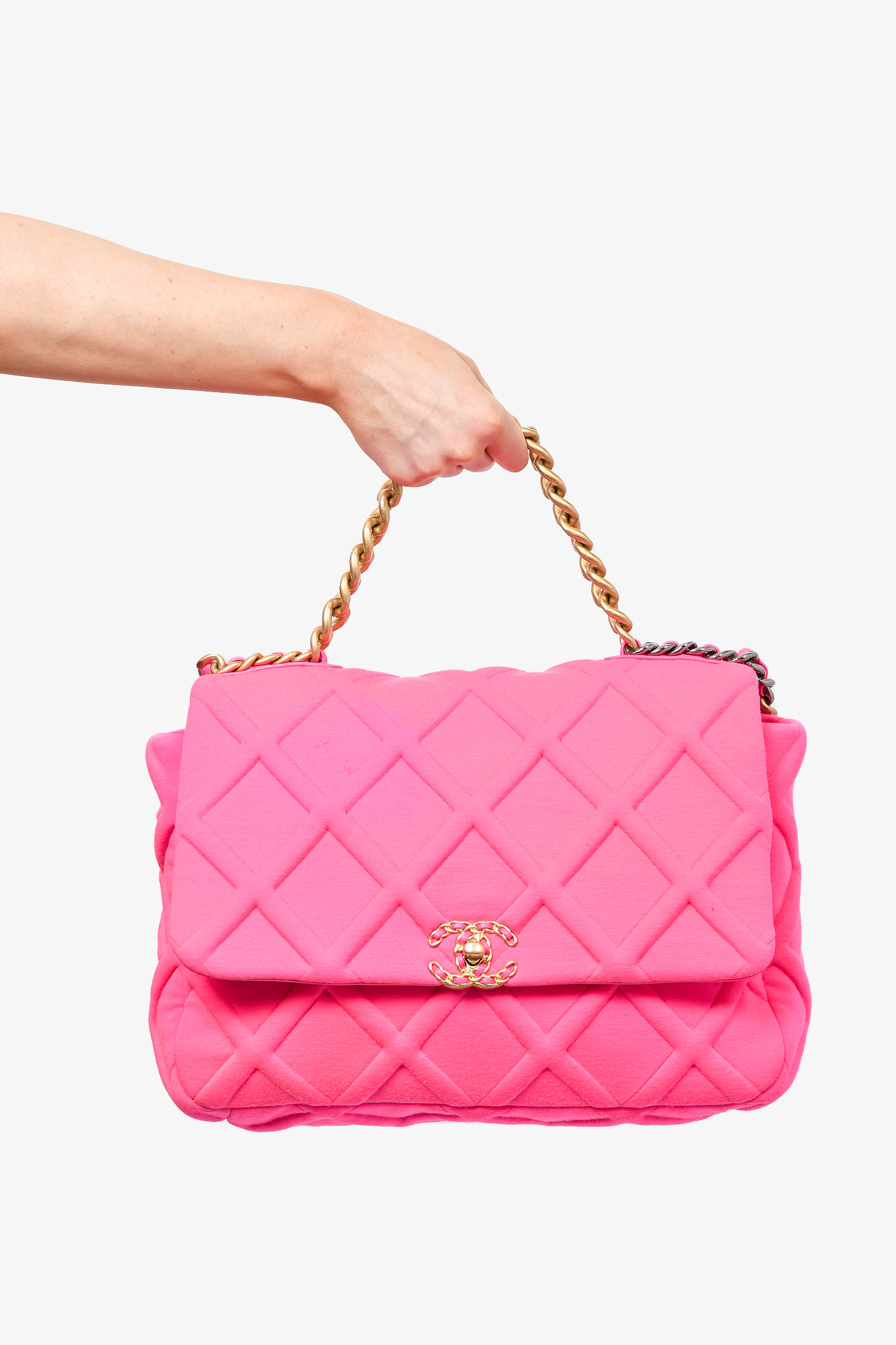 Chanel bag store pink 2019