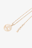 Pre-Loved Chanel™ 2021 Gold Tone Pearl CC Pendant Necklace