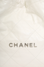 Pre-Loved Chanel™ 2023 White Calfskin Large 22 Bag