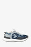 Chanel Denim 'CC' Logo Sneakers Size 38.5