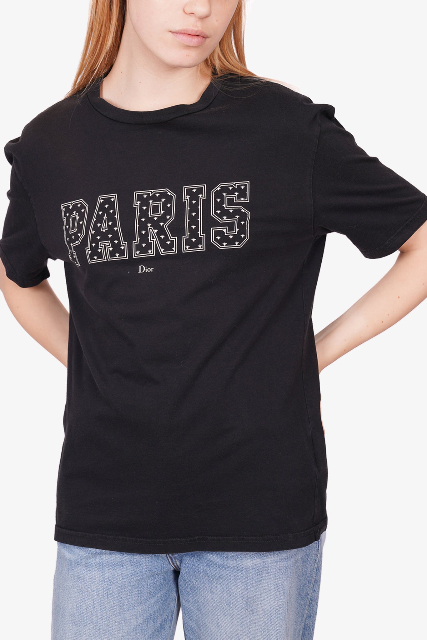 christian dior t shirt black