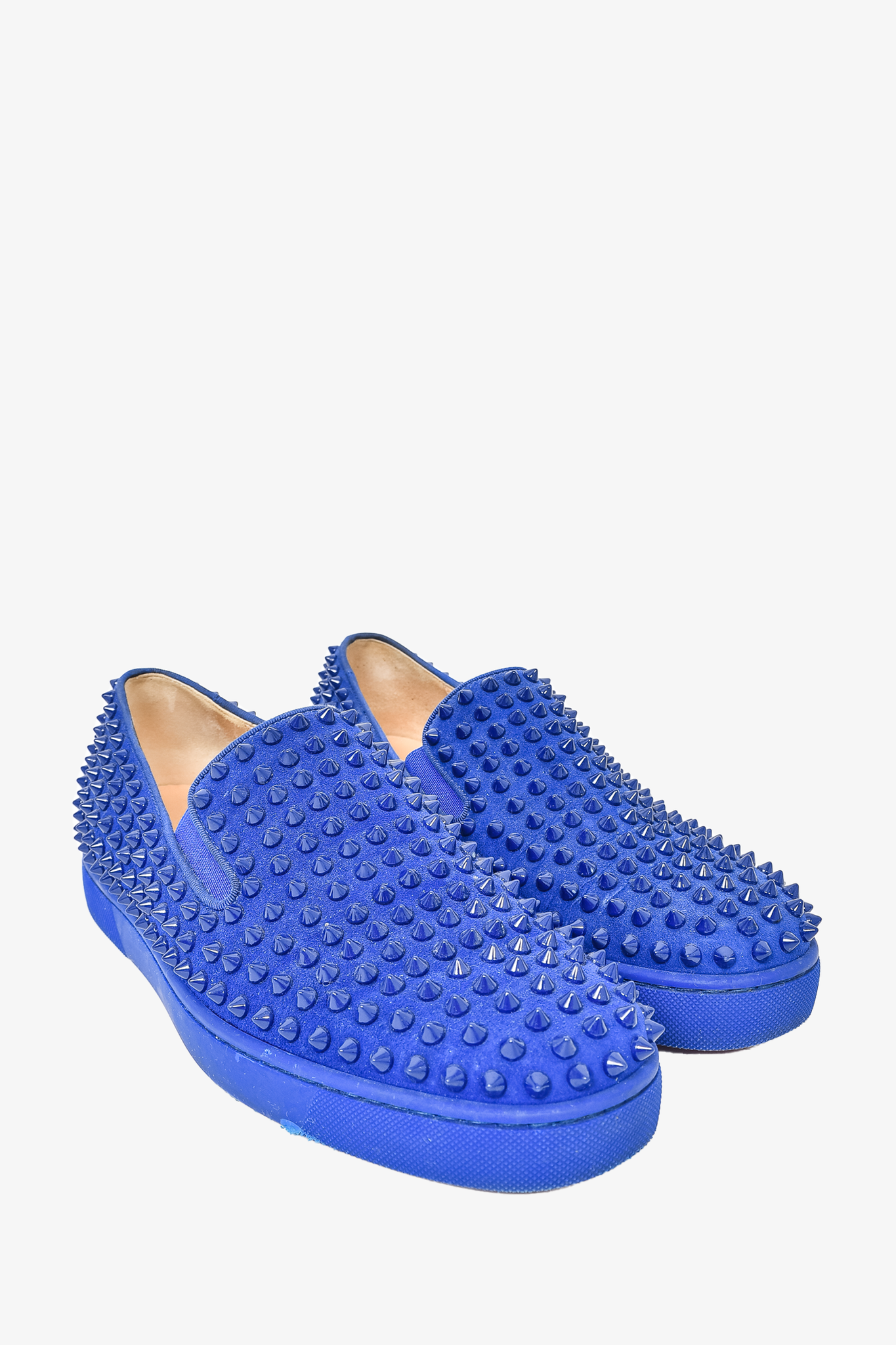 Christian Louboutin Sneaker Blue, Slip-On Sneaker