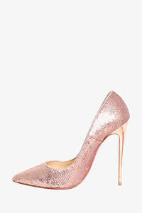 Pink deals sparkly louboutin