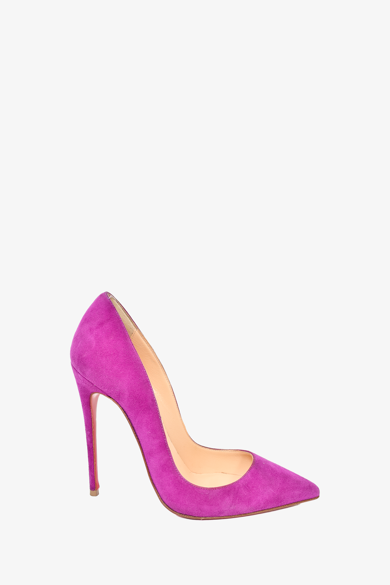 Louboutin clearance purple heels