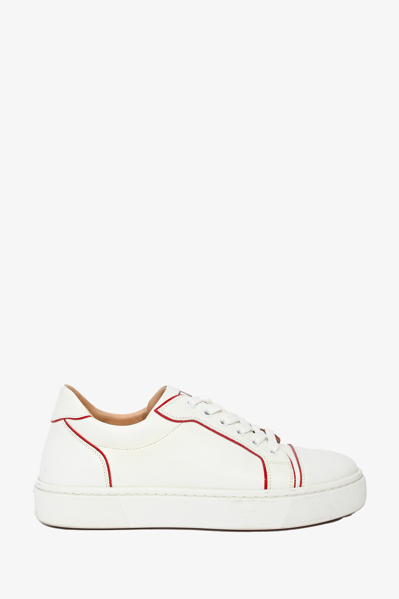 Louboutin clearance white sneakers