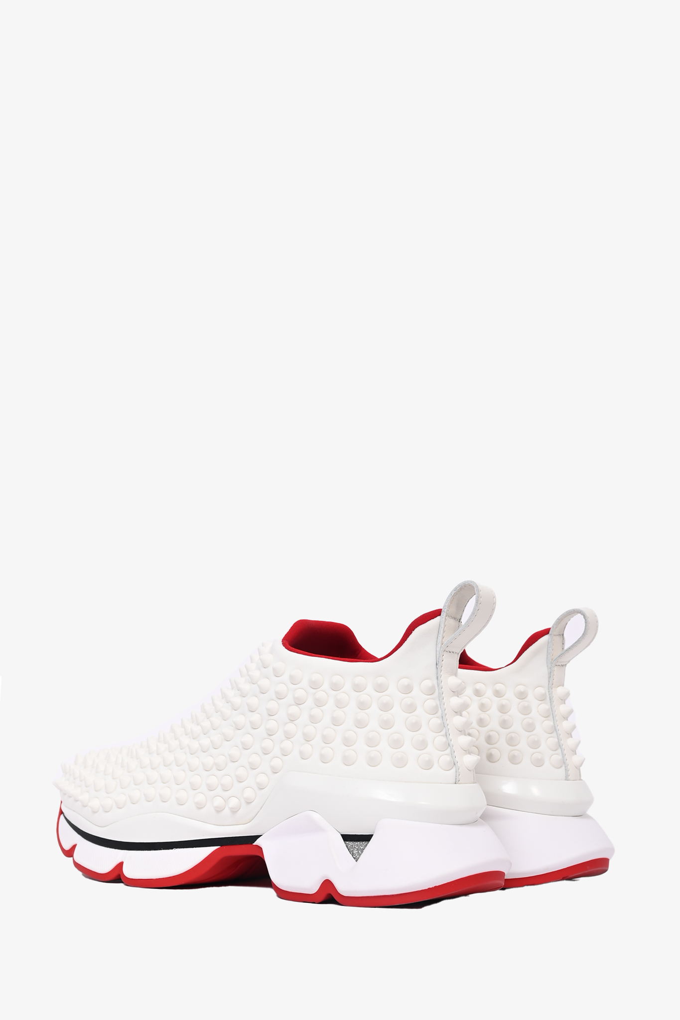 Christian louboutin clearance spike sock donna