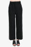 Cinq a Sept Black/White Embroidered Trousers Size 4