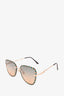 Cleo Nicci Green Embellished Sunglasses