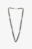 David Yurman Sterling Silver Belmont Station Long Necklace