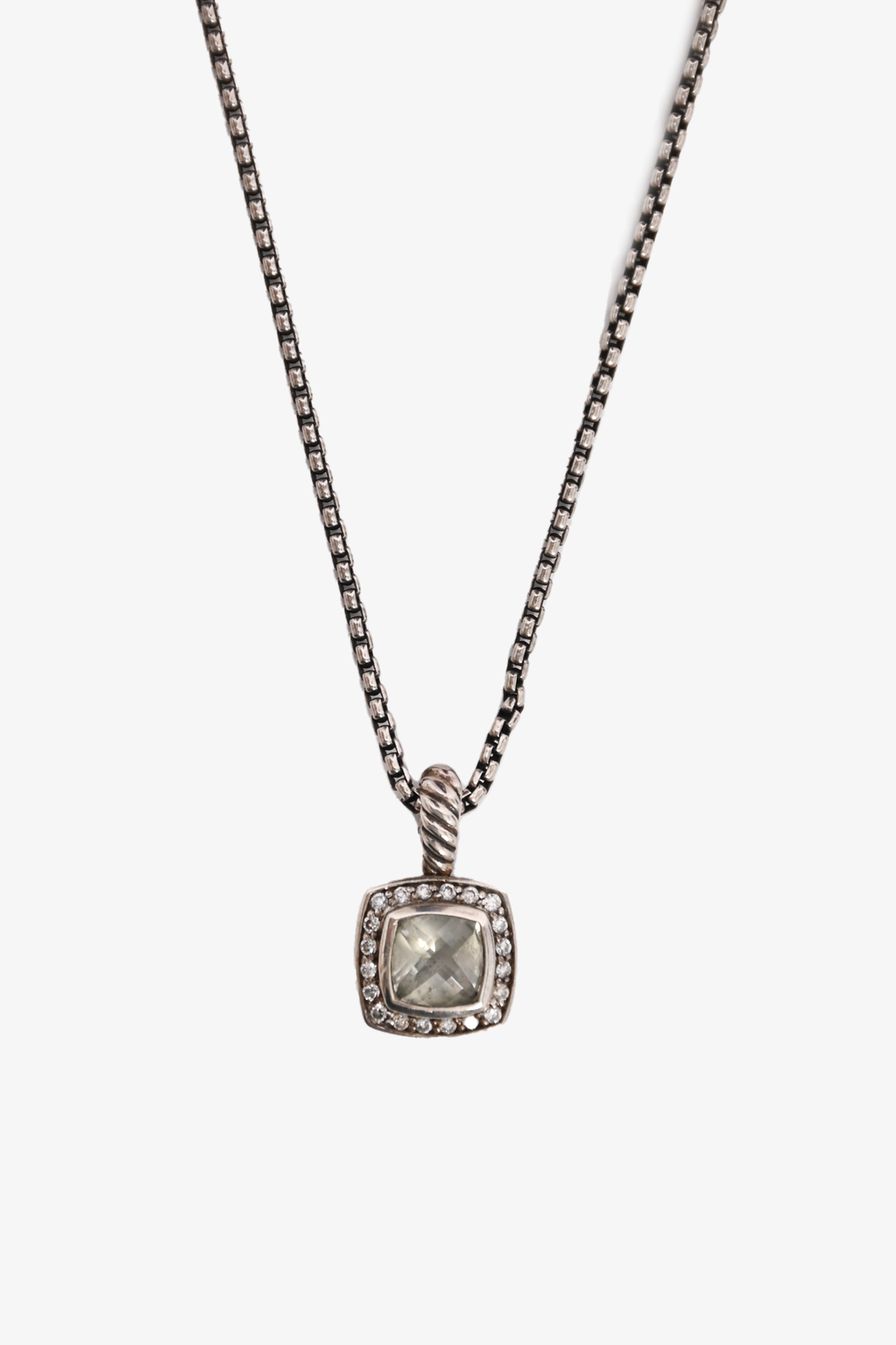 David yurman hot sale prasiolite necklace