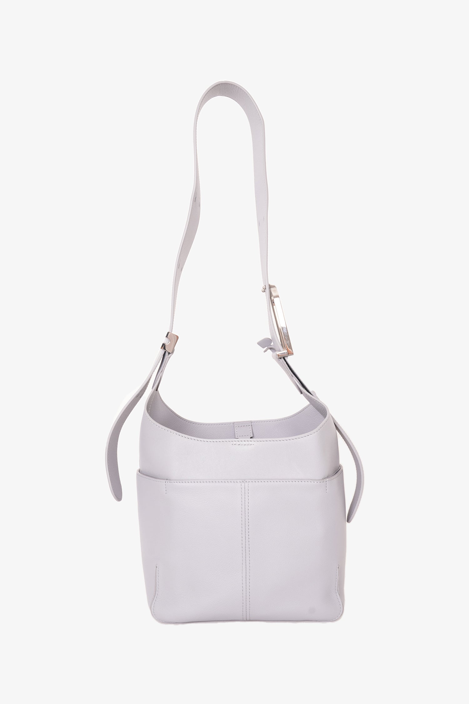 Delvaux Blue Calfskin So Cool Crossbody Bag Mine Yours