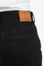 Denim Forum Black High-Rise Tapered Jeans Size 30