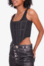 Dion Lee Black Corset Top Size 4