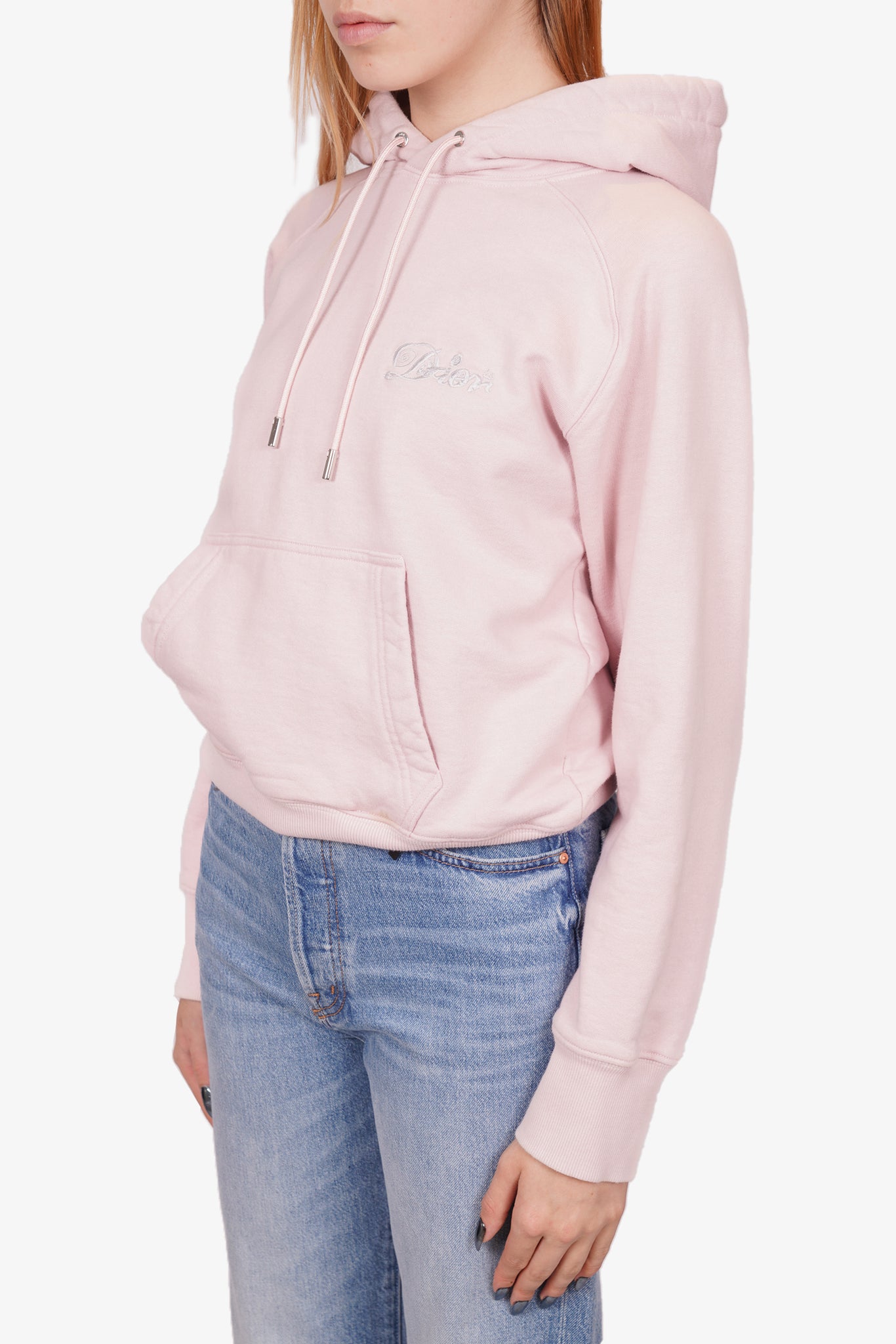 Dior pink outlet hoodie