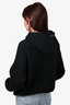 Essentials Fear of God Black Cable Knit Logo Hoodie Size S Mens