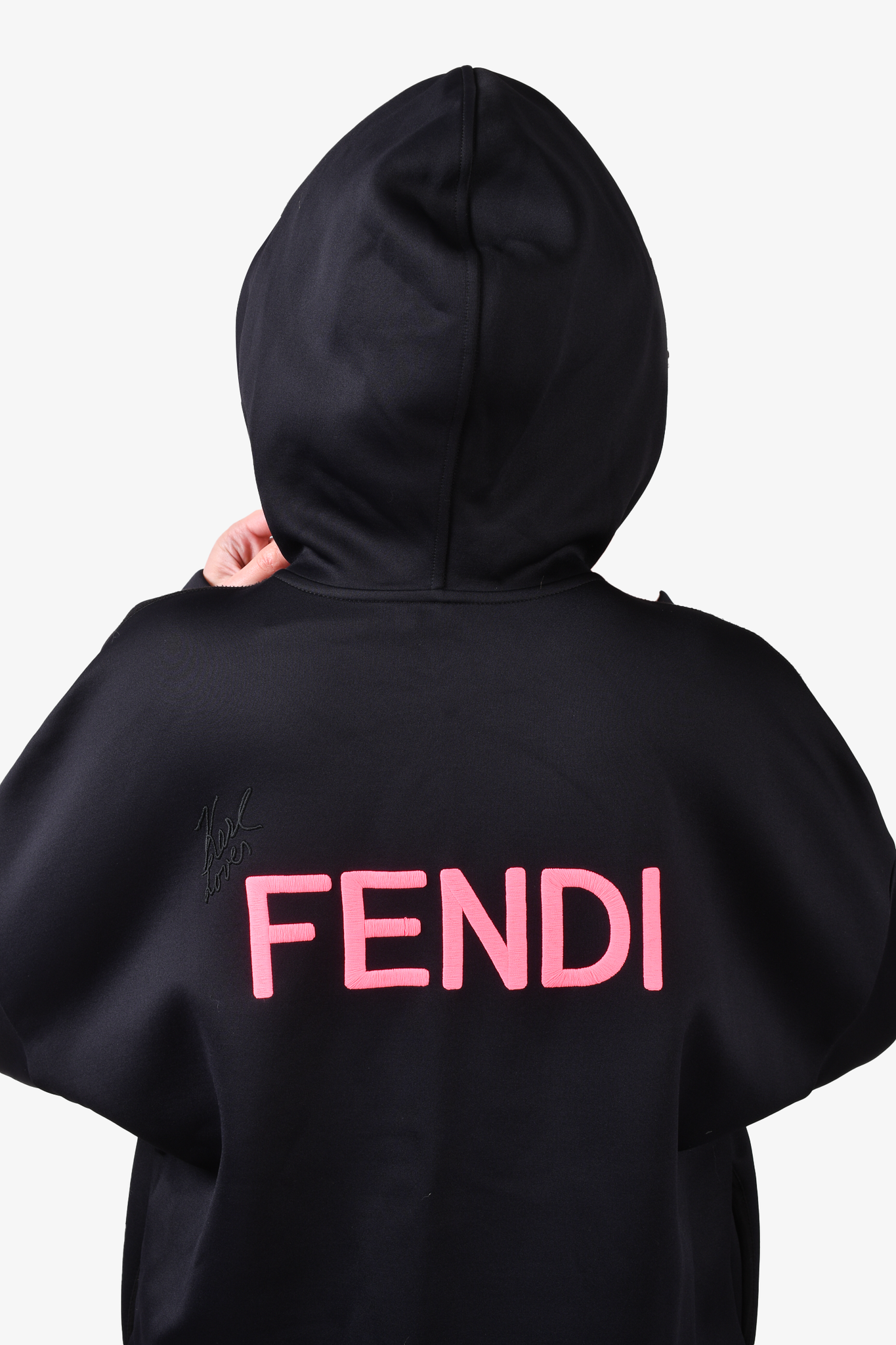 Pink deals fendi hoodie