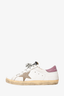 Golden Goose White/Purple Superstar Sneakers Size 40