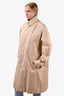 Grenfell Beige Cotton Trench Coat with Vest Liner Size 42 Mens