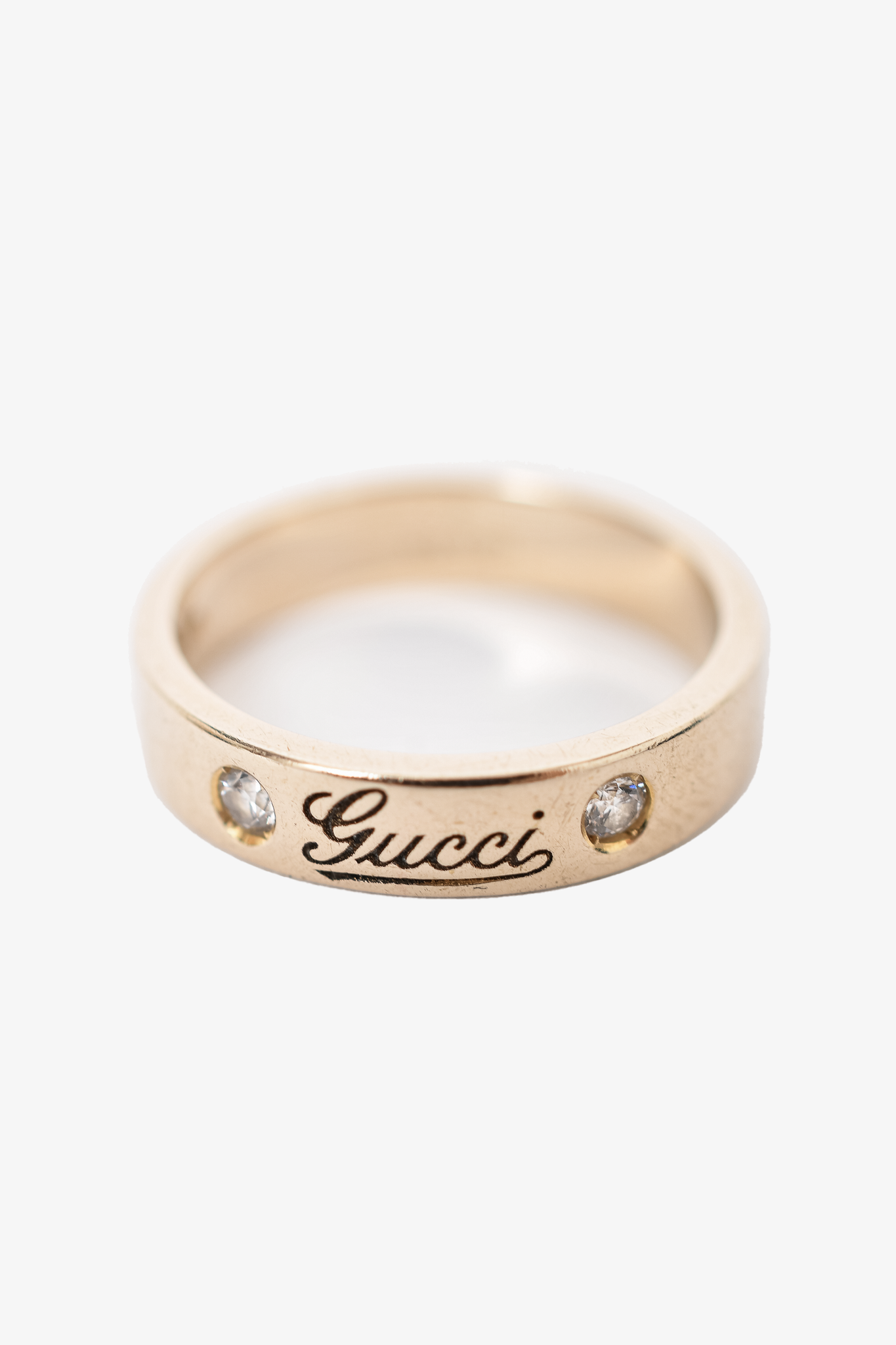 Gucci logo sale ring