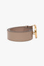 Gucci Beige Leather Marmont 'GG' Belt Size 95