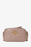 Gucci Beige Small Marmont Matelasse Camera Bag