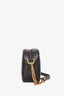 Gucci Black Calfskin Matelasse Mini GG Marmont Mini Crossbody Bag