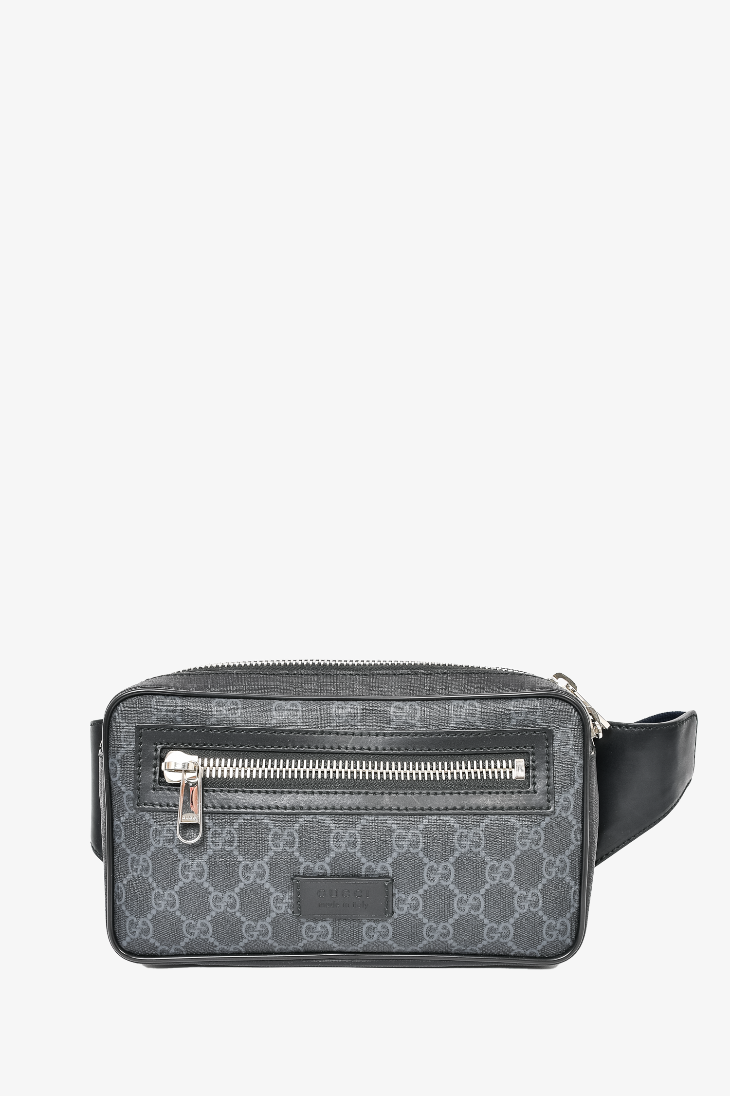 Gucci Black GG Supreme Web Belt Bag Cloth Cloth ref.975668 - Joli