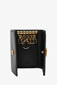 GUCCI-GG-Marmont-Leather-6-Rings-Key-Case-Key-Holder-Black-456118 –  dct-ep_vintage luxury Store