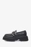 Gucci Black Leather Dionysus Platform Loafers Size 36.5