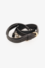 Gucci Black Leather GG Soho Top Handle with Strap