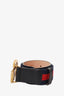 Gucci Black/Red GG Marmont Canvas/Leather Web Belt Size 32