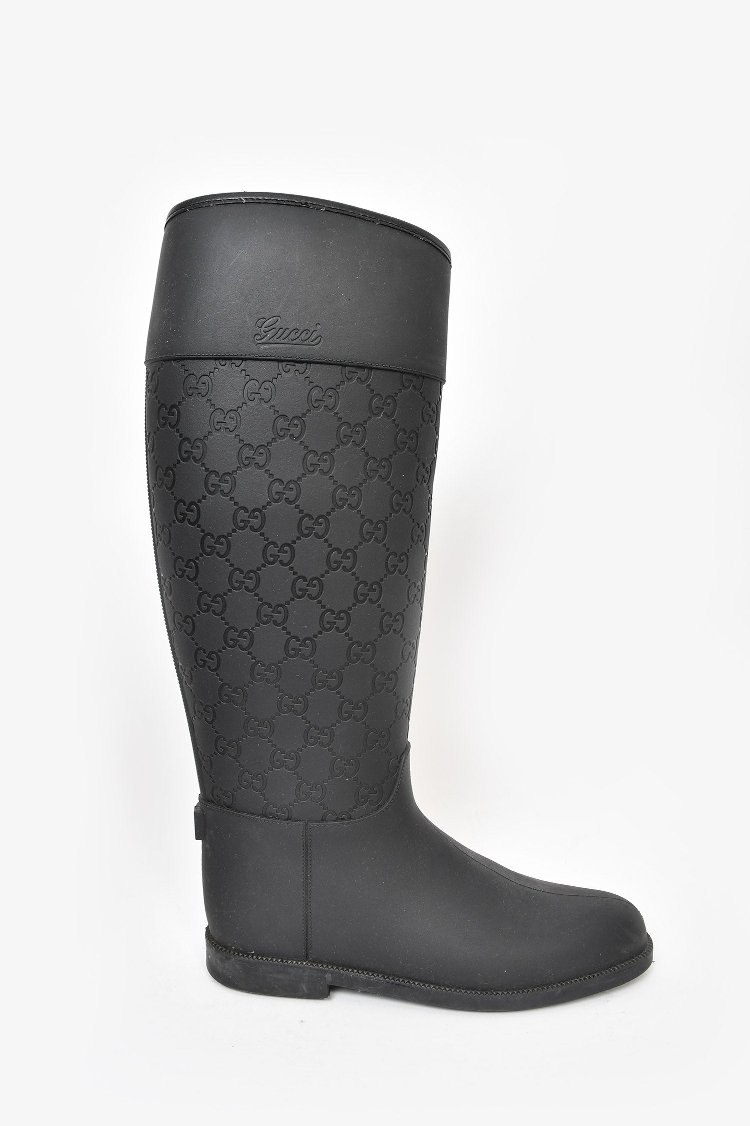 Gucci rubber rain clearance boots