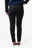 Gucci Black Skinny Trousers with Silver Buckle Size 44