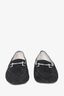 Gucci Black Velvet Horsebit Loafers Size 9